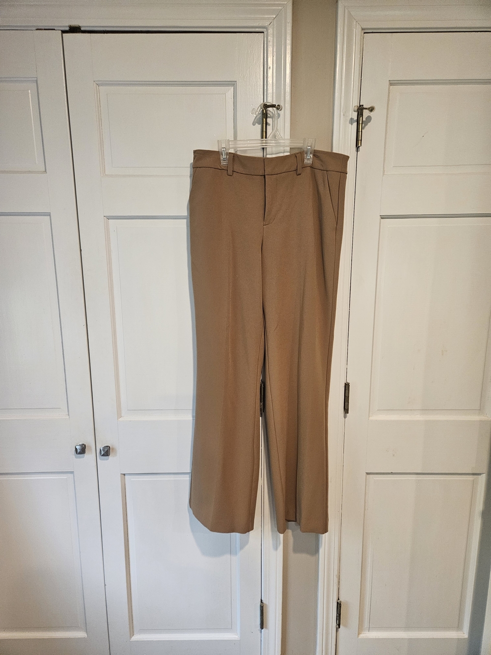 Charter Club Women's Boot Cut Dress Pants - Camel Brown